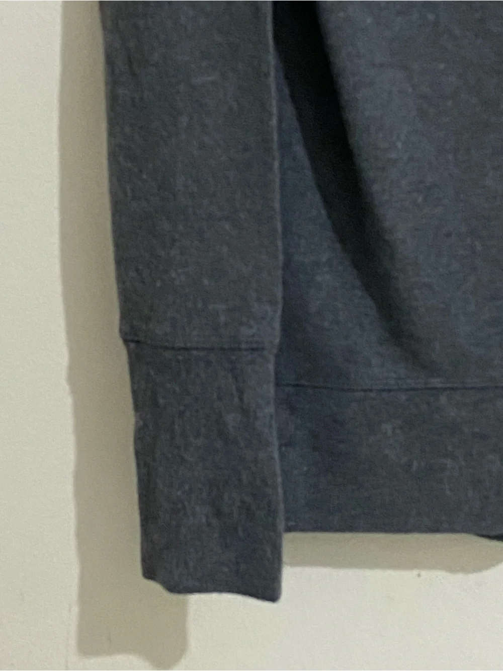 Athleta Charcoal Gray V-Neck Pullover Long Sleeve Sweatshirt Size S